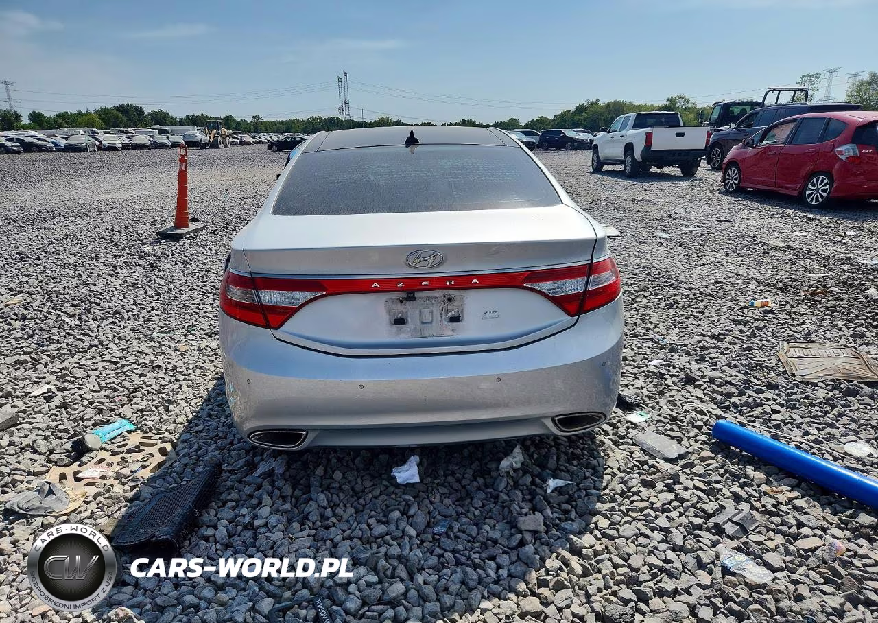 2013 Hyundai Azera Base VIN:KMHFH4JG0DA232650 - 6