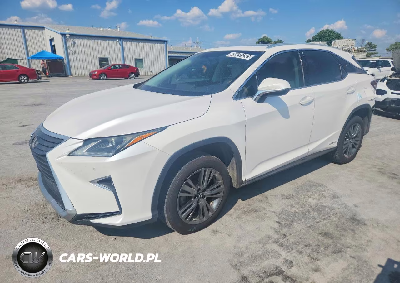 2016 Lexus Rx 450H Base VIN:2T2BGMCA5GC004606 - 1