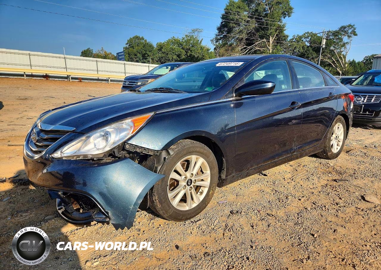 2013 Hyundai Sonata Gls VIN:5NPEB4AC2DH596902 - 1