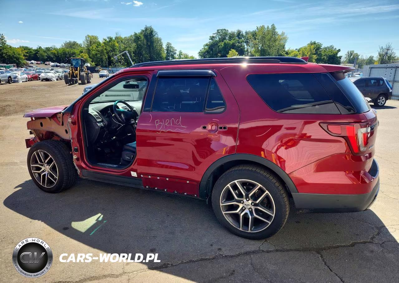 2016 Ford Explorer Sport VIN:1FM5K8GT9GGB00173 - 2