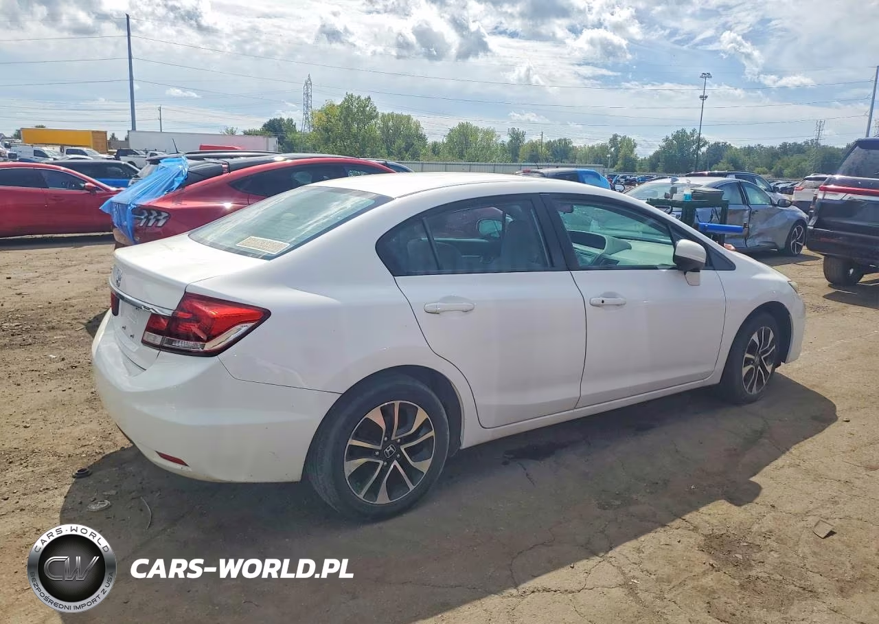 2015 Honda Civic Ex VIN:19XFB2F83FE069472 - 3