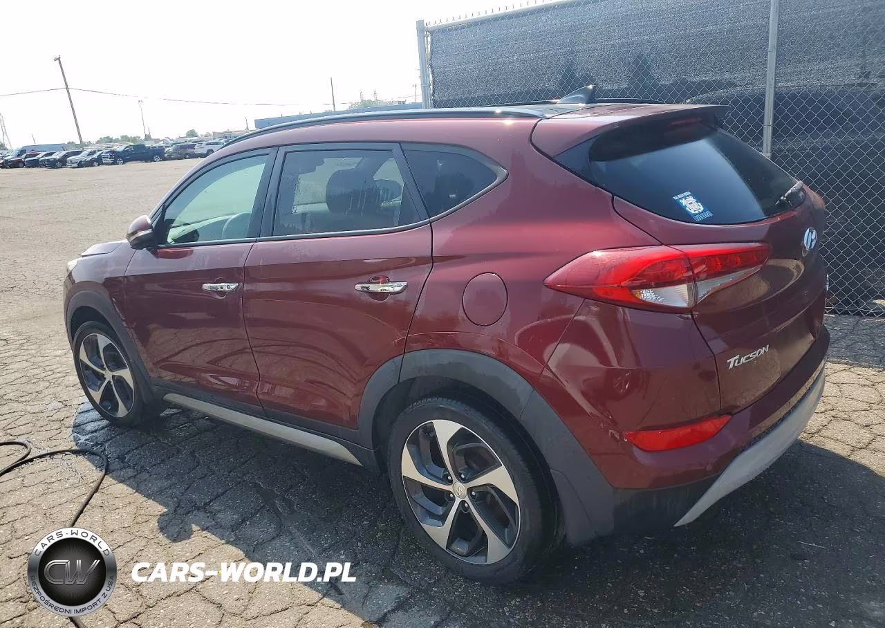 2017 Hyundai Tucson Limited VIN:KM8J3CA29HU296407 - 2