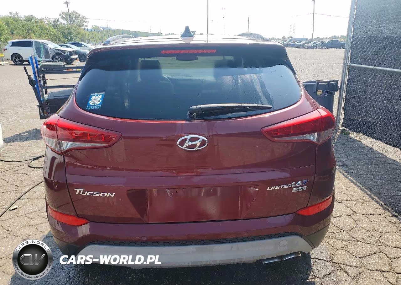 2017 Hyundai Tucson Limited VIN:KM8J3CA29HU296407 - 6