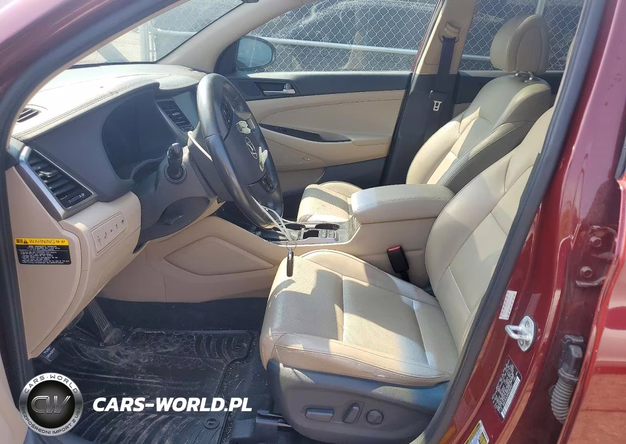 2017 Hyundai Tucson Limited VIN:KM8J3CA29HU296407 - 7