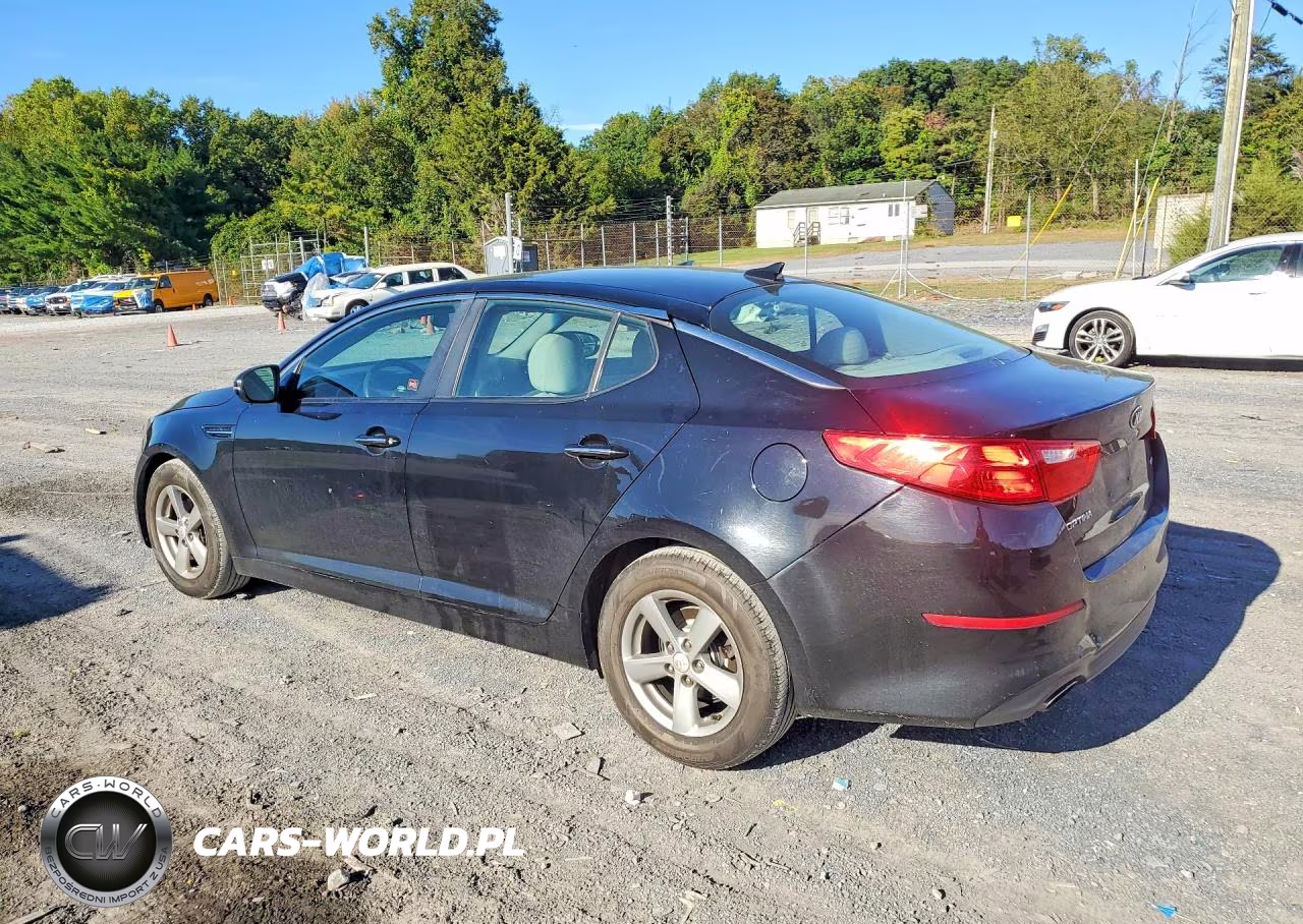 2014 Kia Optima Lx VIN:5XXGM4A78EG273781 - 2