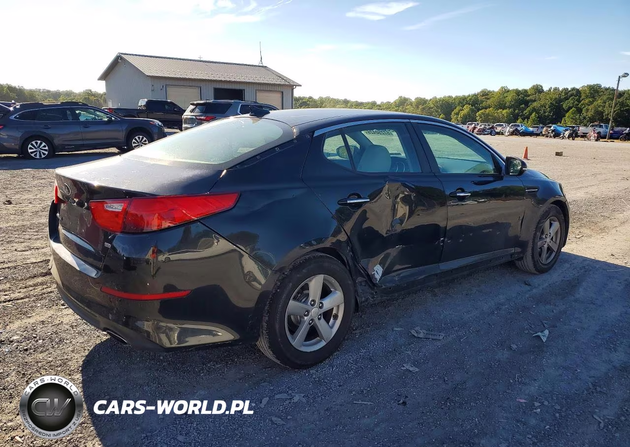 2014 Kia Optima Lx VIN:5XXGM4A78EG273781 - 3
