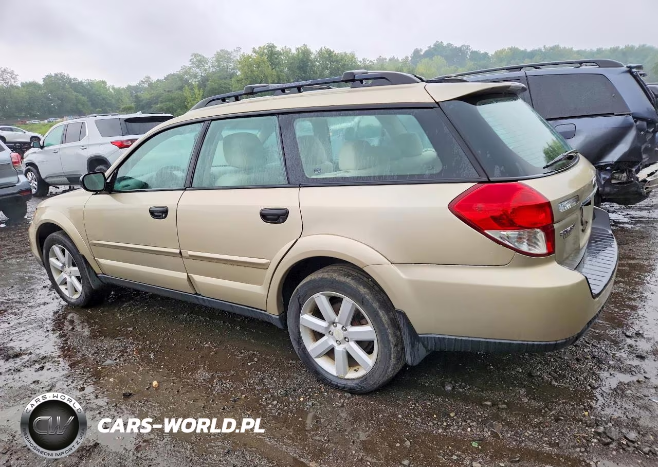 2008 Subaru Outback 2.5I VIN:4S4BP61C587328612 - 2