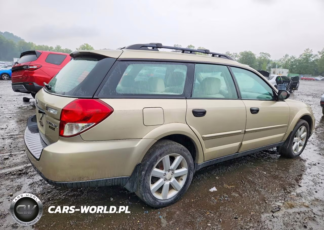 2008 Subaru Outback 2.5I VIN:4S4BP61C587328612 - 3