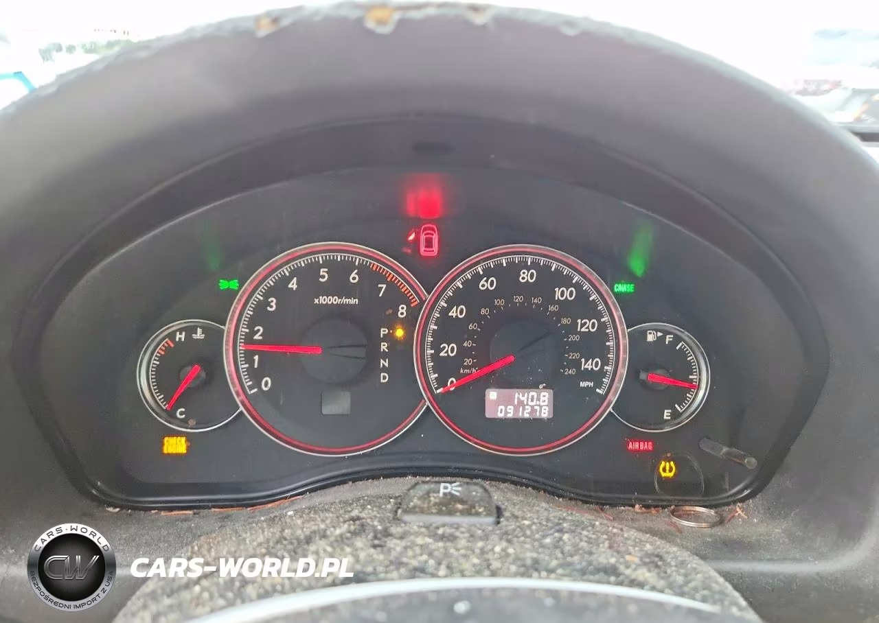 2008 Subaru Outback 2.5I VIN:4S4BP61C587328612 - 9
