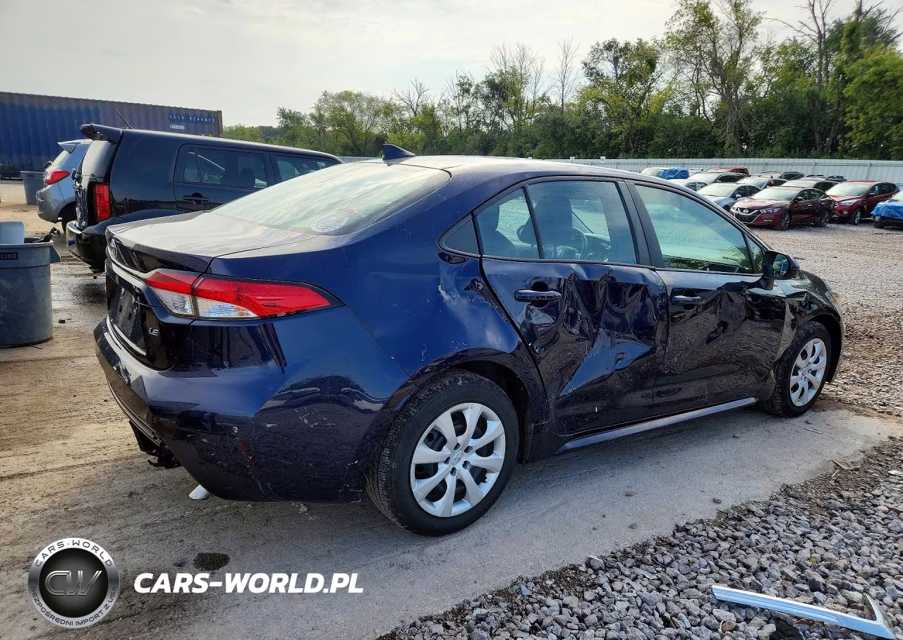 2021 Toyota Corolla Le VIN:5YFEPMAE9MP216492 - 3