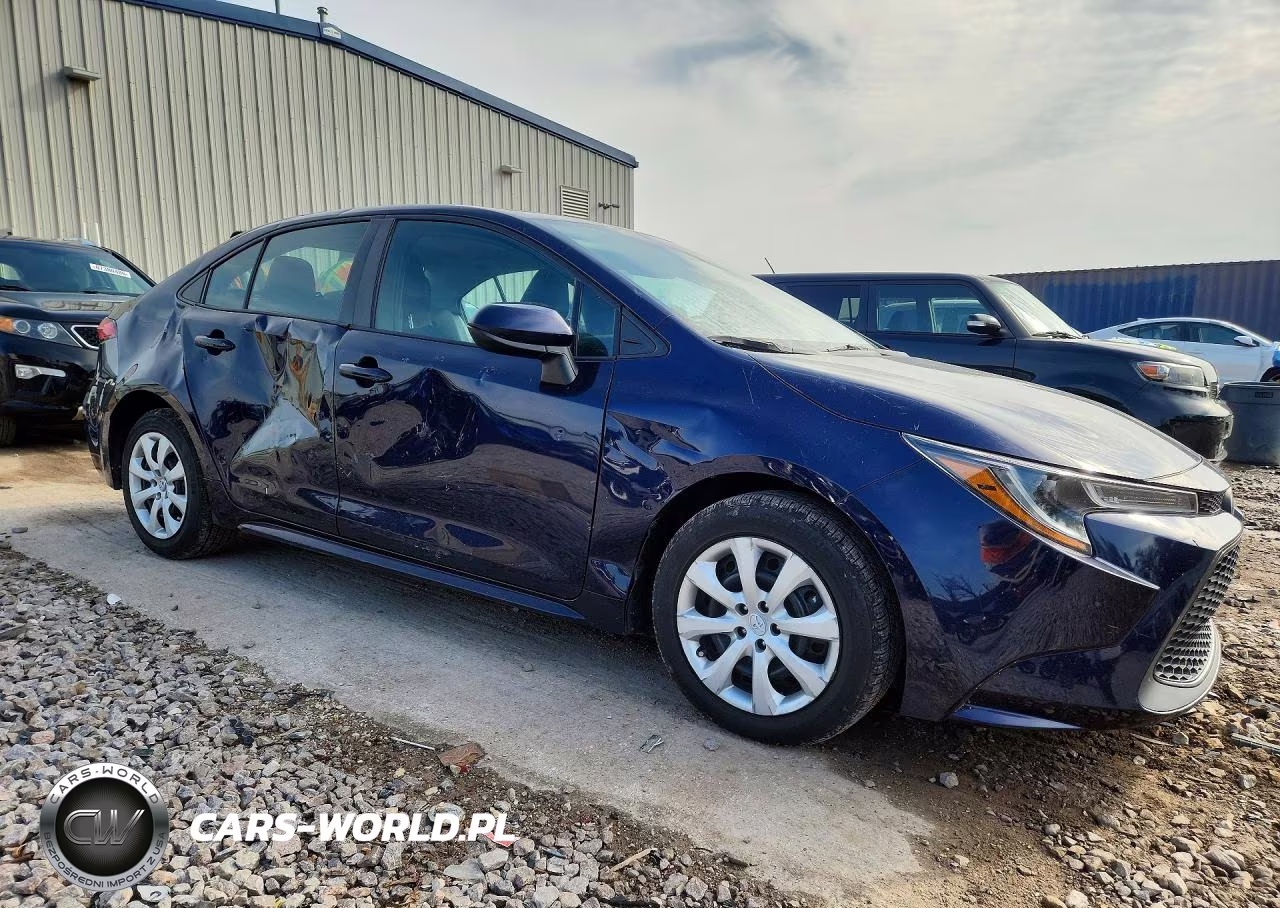 2021 Toyota Corolla Le VIN:5YFEPMAE9MP216492 - 4