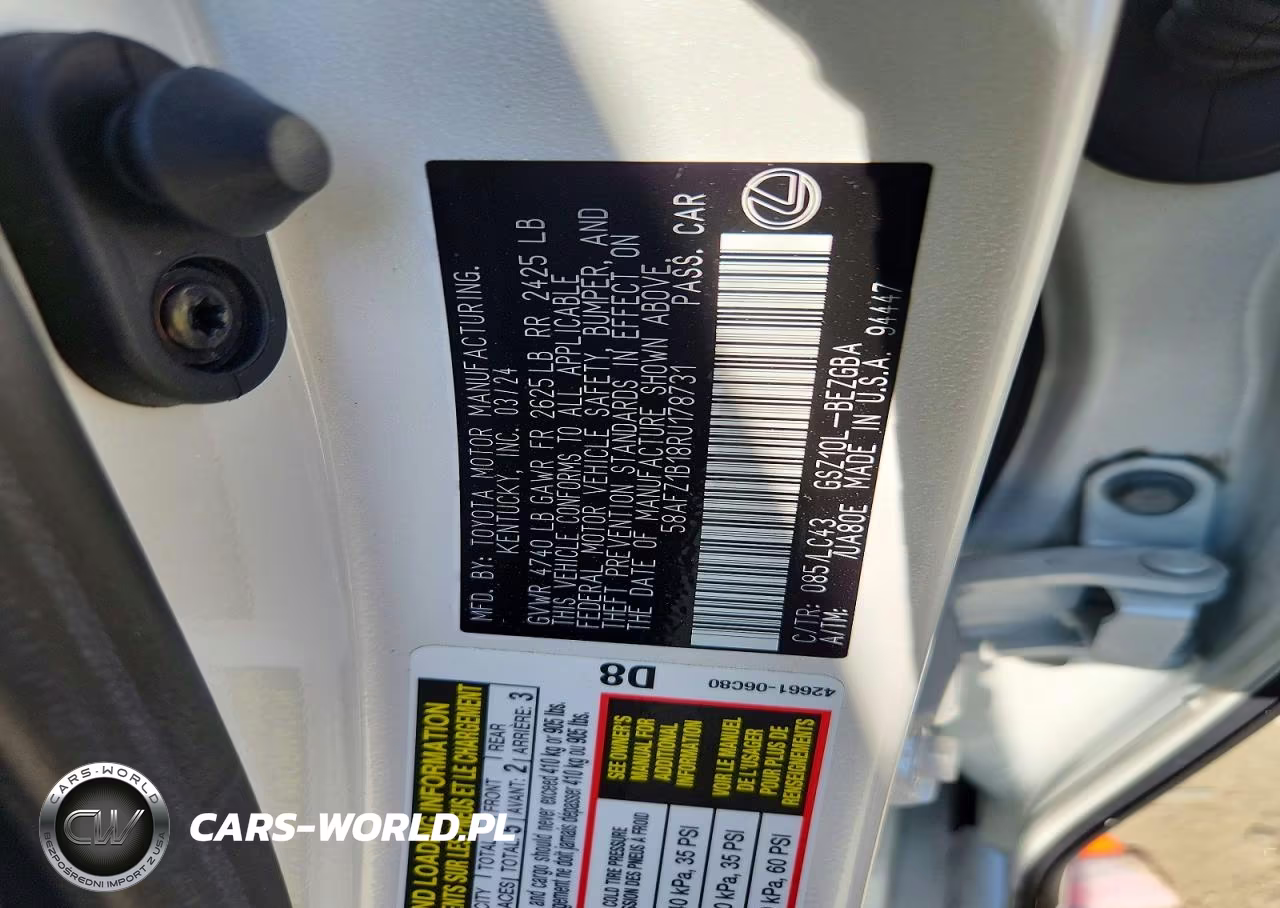 2024 Lexus Es 350 Ultra Luxury VIN:58AFZ1B18RU178731 - 12