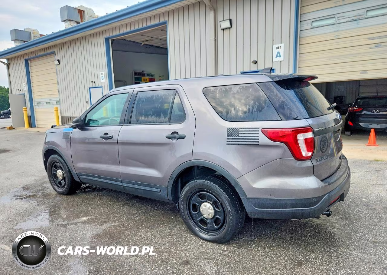 2019 Ford Explorer Police Interceptor VIN:1FM5K8AR9KGA94039 - 2