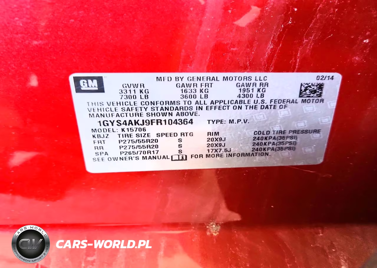 2015 Cadillac Escalade VIN:1GYS4AKJ9FR104364 - 13