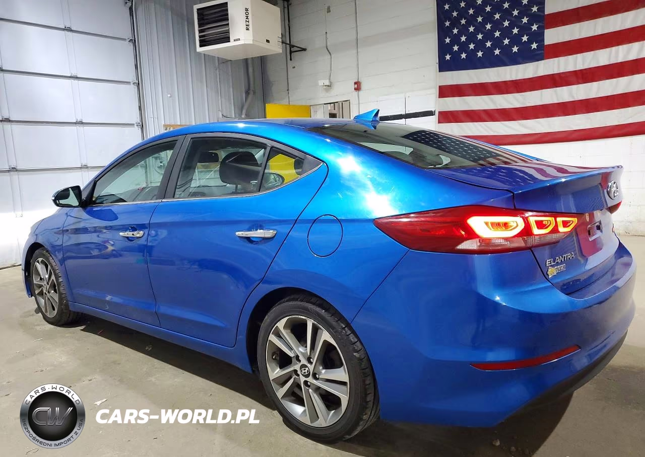 2017 Hyundai Elantra Limited VIN:KMHD84LF6HU284171 - 2