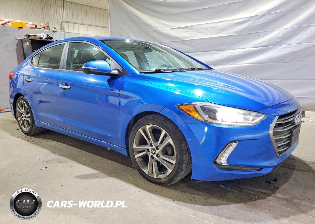 2017 Hyundai Elantra Limited VIN:KMHD84LF6HU284171 - 4