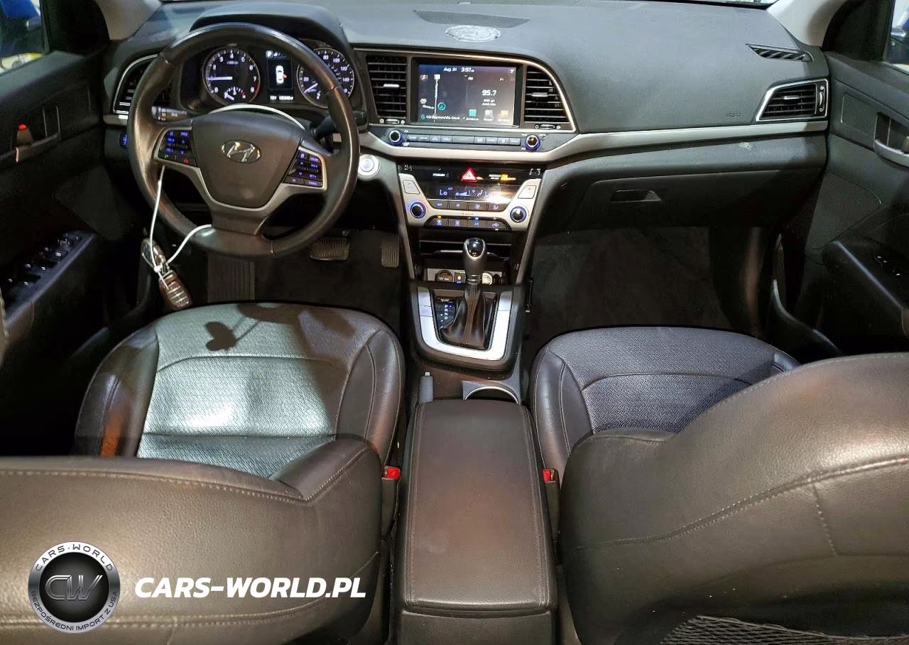 2017 Hyundai Elantra Limited VIN:KMHD84LF6HU284171 - 8