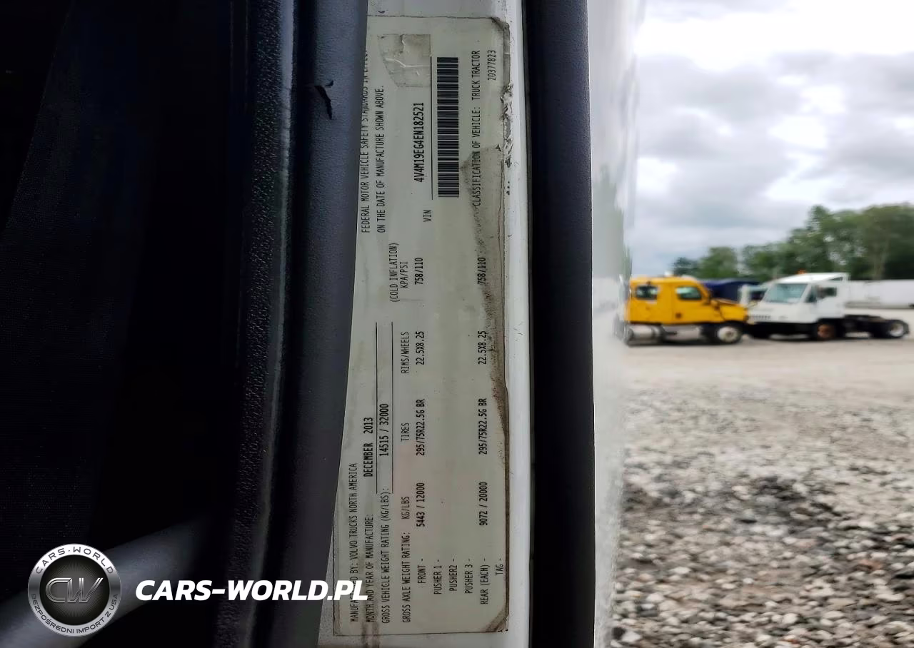 2014 Volvo Vnm Semi Truck VIN:4V4M19EG4EN182521 - 11