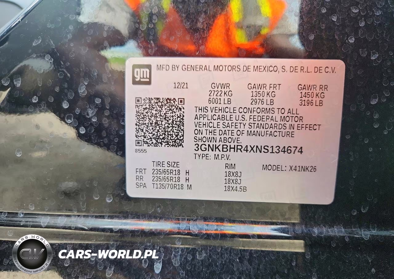 2022 Chevrolet Blazer 2Lt VIN:3GNKBHR4XNS134674 - 13