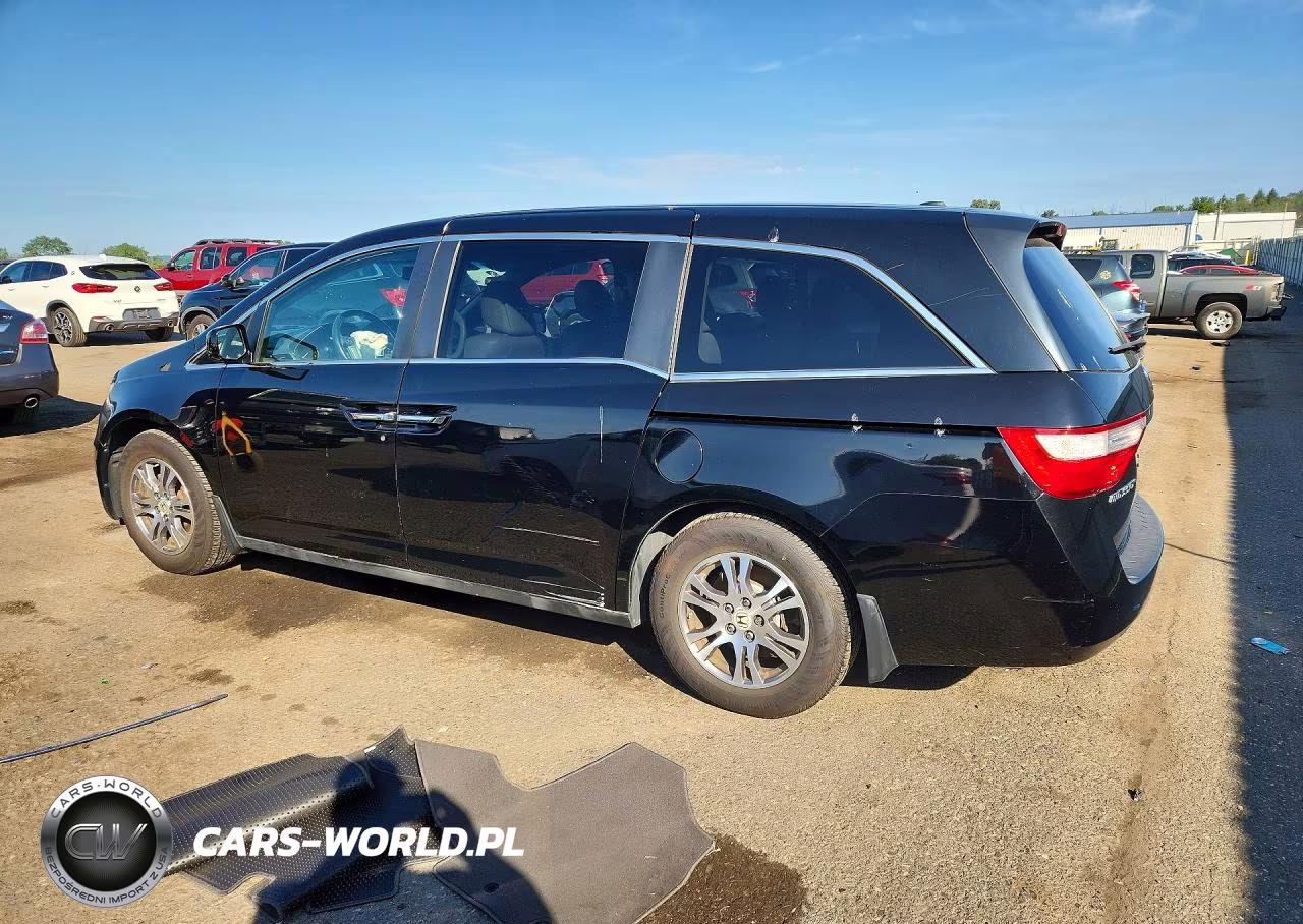2012 Honda Odyssey Exl VIN:5FNRL5H66CB028959 - 2