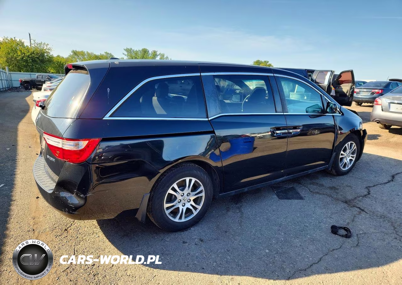 2012 Honda Odyssey Exl VIN:5FNRL5H66CB028959 - 3