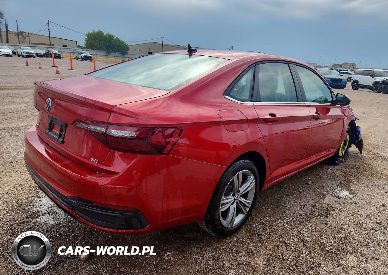 2024 Volkswagen Jetta Se VIN:3VW7M7BU0RM092164 - 3