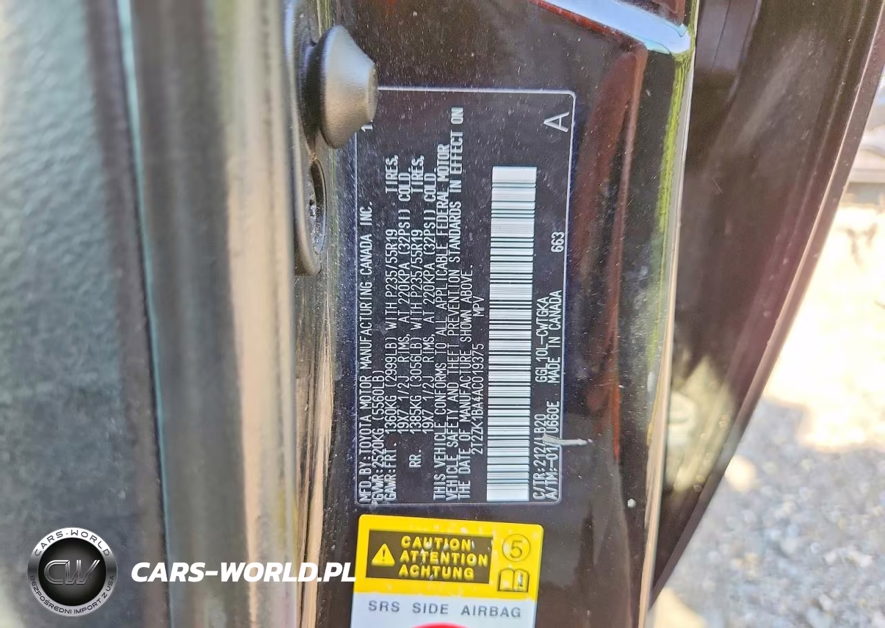 2010 Lexus Rx 350 VIN:2T2ZK1BA4AC019375 - 13