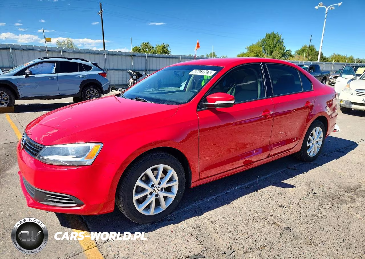 2011 Volkswagen Jetta Se VIN:3VWDX7AJ5BM052671 - 1