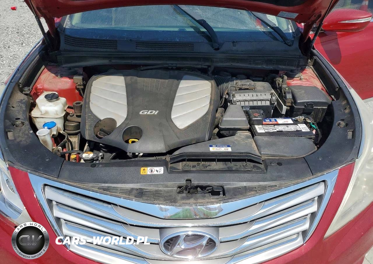 2012 Hyundai Azera Base VIN:KMHFH4JG0CA174604 - 11