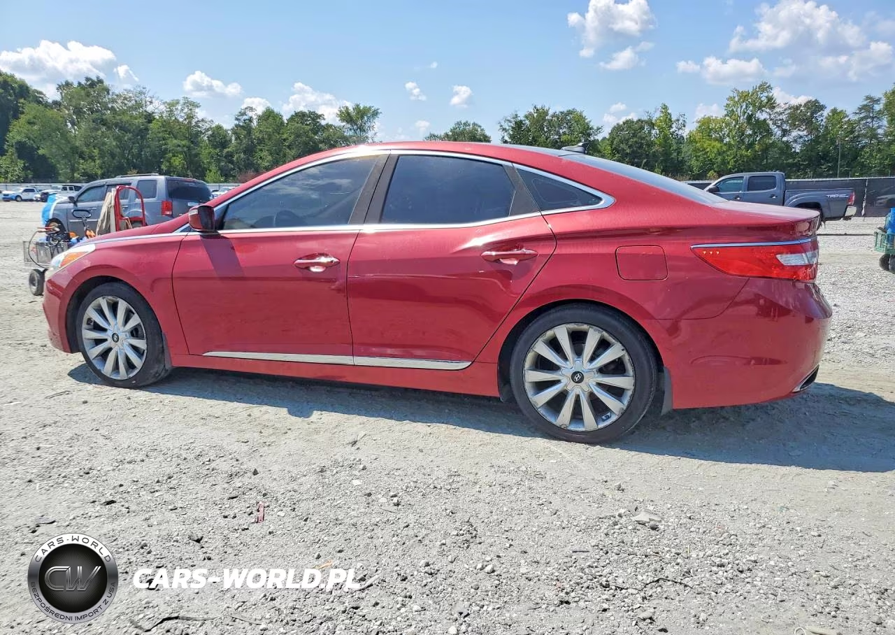 2012 Hyundai Azera Base VIN:KMHFH4JG0CA174604 - 2