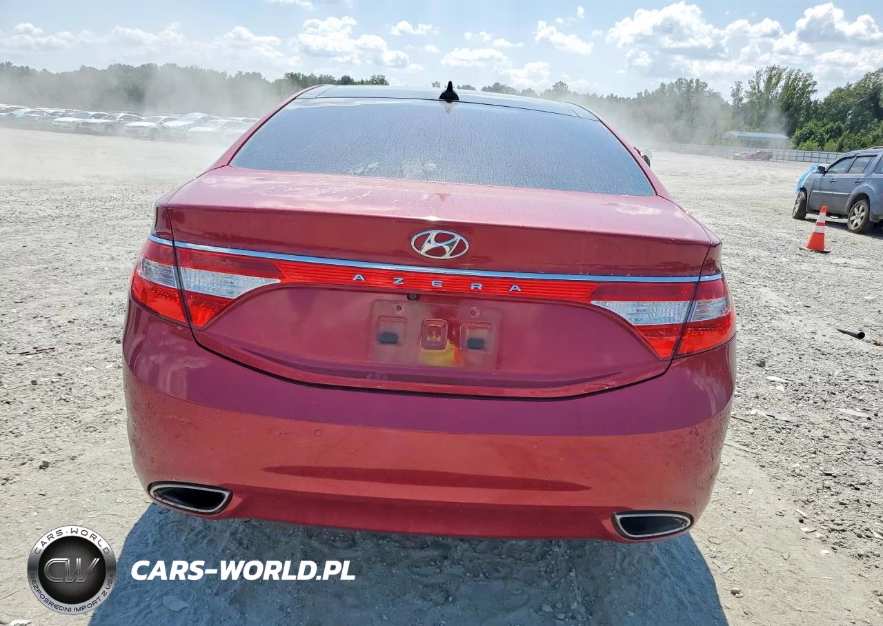 2012 Hyundai Azera Base VIN:KMHFH4JG0CA174604 - 6