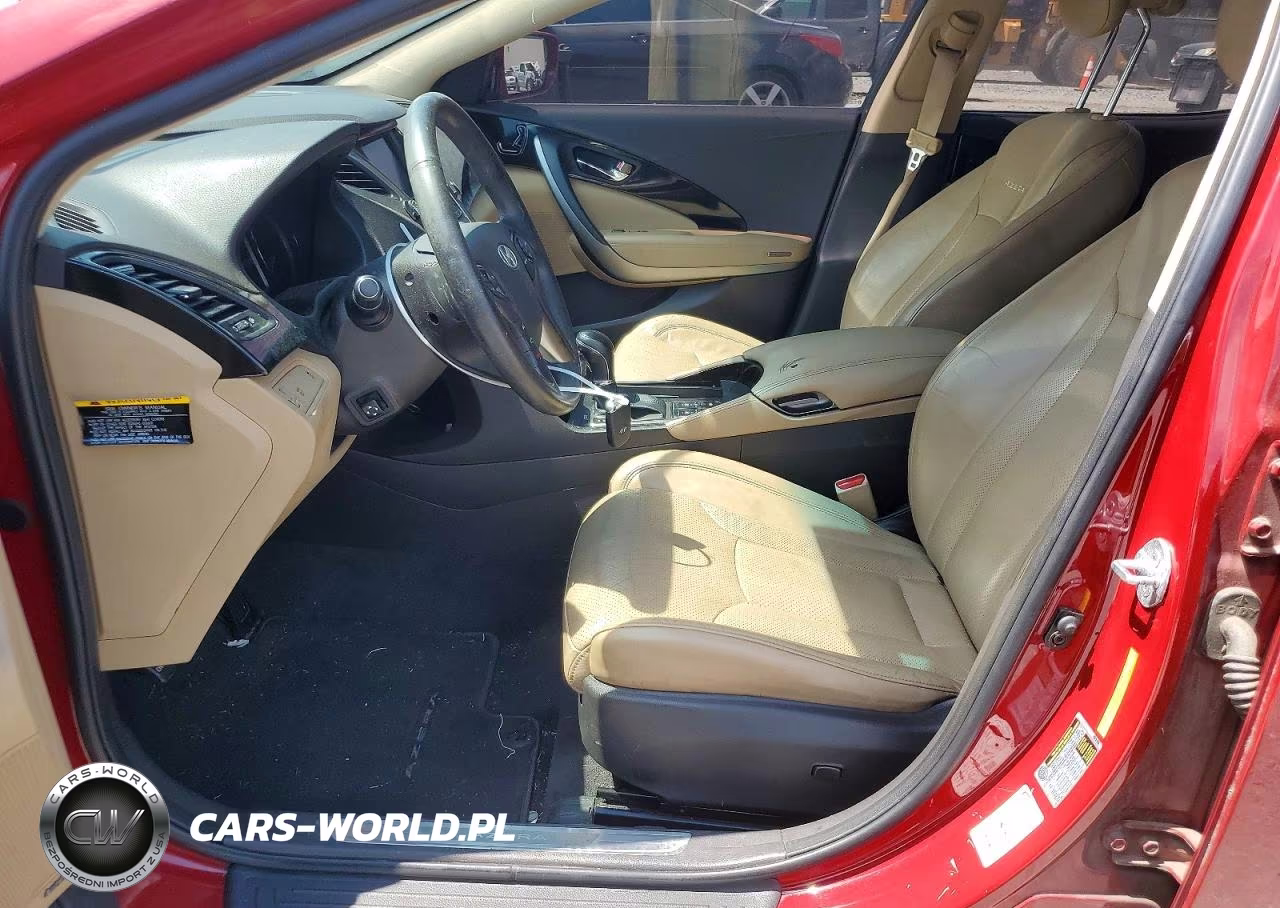 2012 Hyundai Azera Base VIN:KMHFH4JG0CA174604 - 7