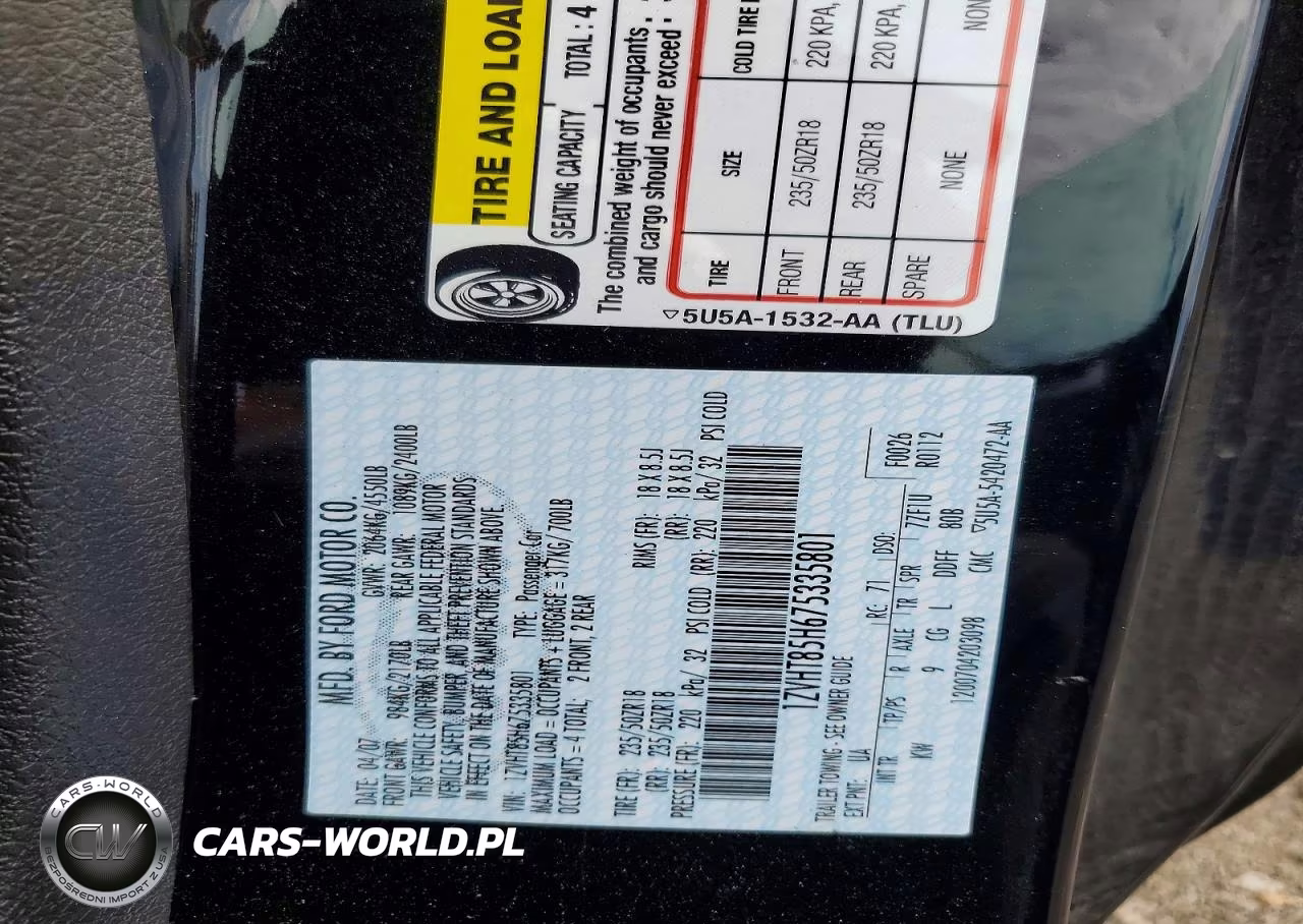 2007 Ford Mustang Gt VIN:1ZVHT85H675335801 - 12