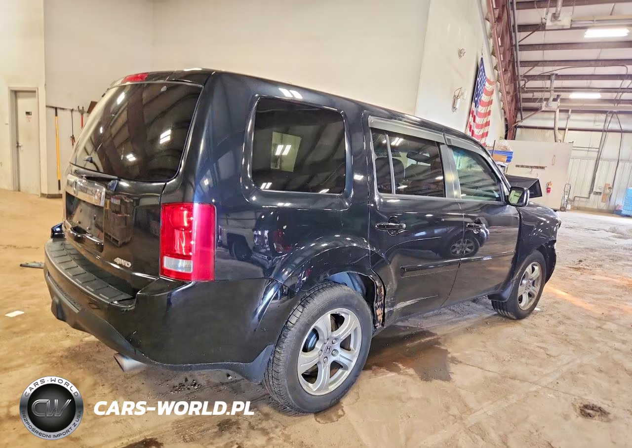 2013 Honda Pilot Exl VIN:5FNYF4H51DB011542 - 3