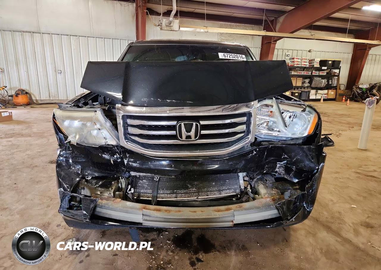 2013 Honda Pilot Exl VIN:5FNYF4H51DB011542 - 5