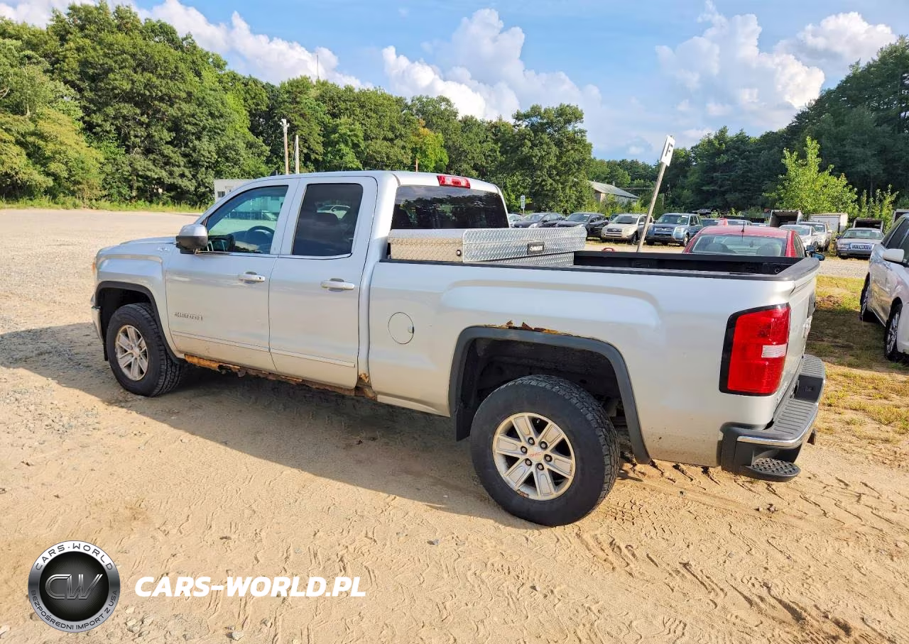 2015 GMC Sierra K1500 Sle VIN:1GTV2UEC9FZ444492 - 2