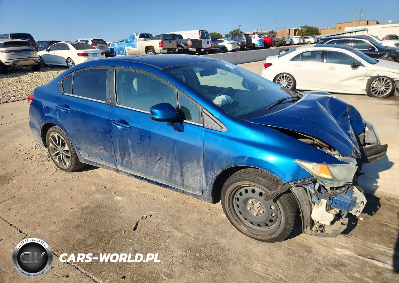 2013 Honda Civic Exl VIN:2HGFB2F95DH503838 - 4