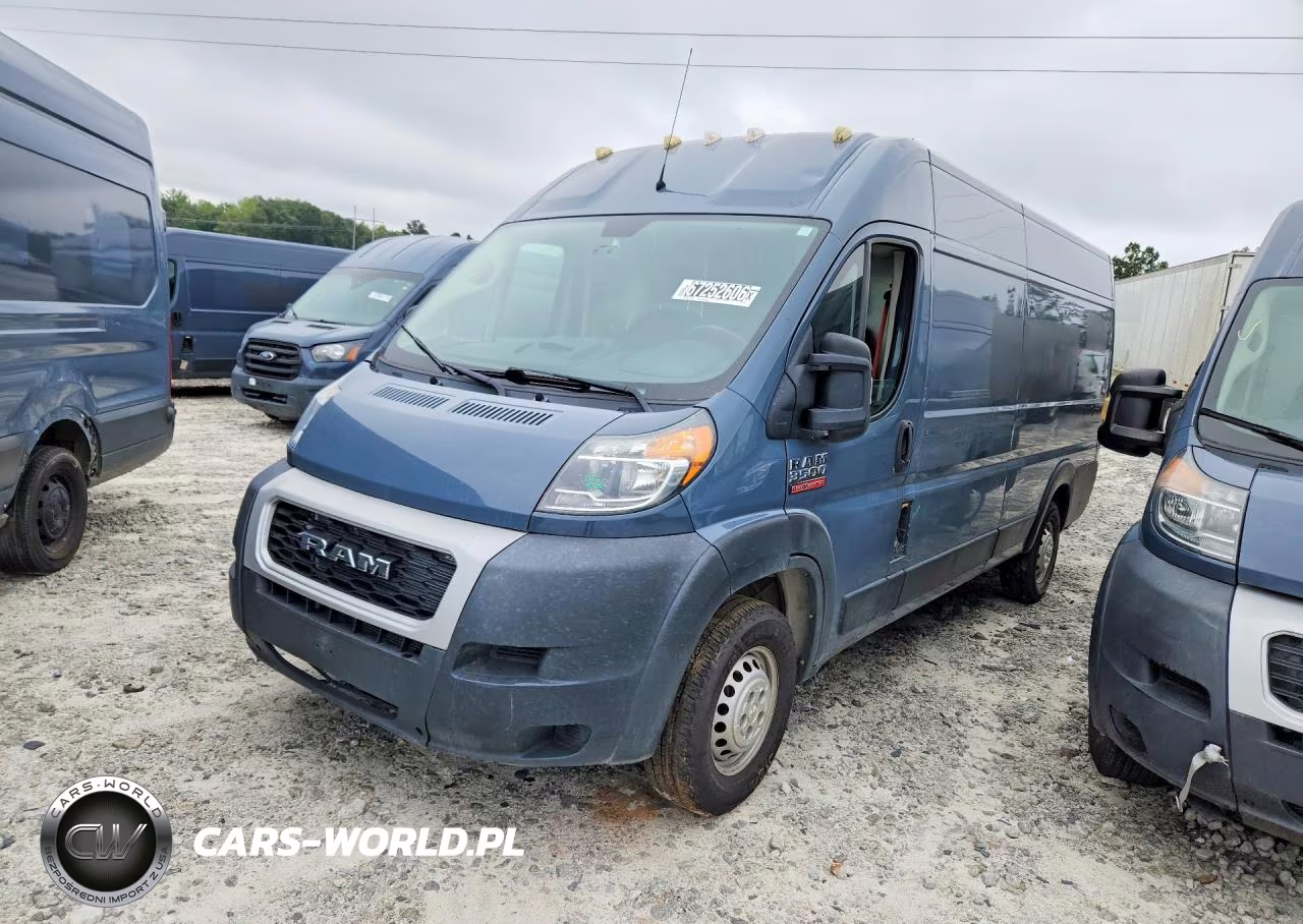 2020 Ram Promaster 3500 Delivery Van VIN:3C6URVJG6LE147684 - 1
