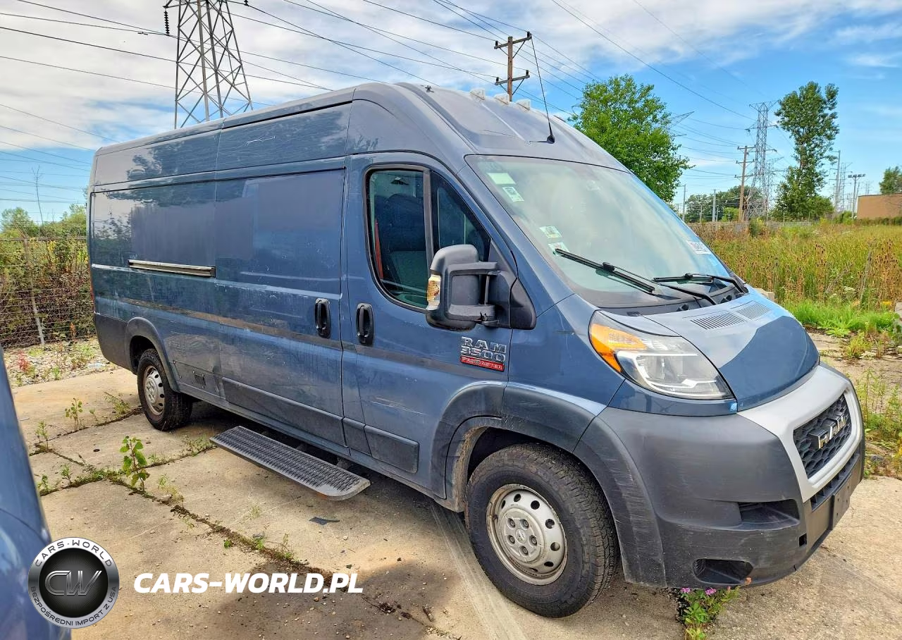2021 Ram Promaster 3500 Delivery Van VIN:3C6FRVJG4ME501096 - 4
