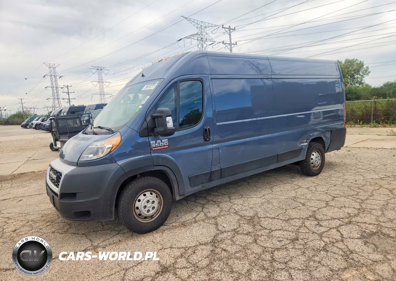 2021 Ram Promaster 3500 Delivery Van VIN:3C6FRVJG3ME501154 - 1