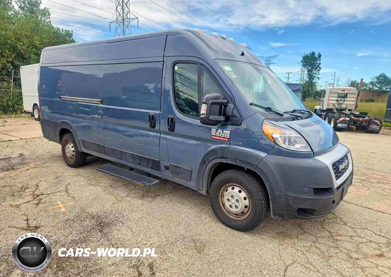 2021 Ram Promaster 3500 Delivery Van VIN:3C6FRVJG3ME501154 - 4