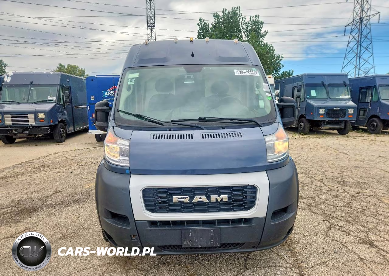 2021 Ram Promaster 3500 Delivery Van VIN:3C6FRVJG3ME501154 - 5