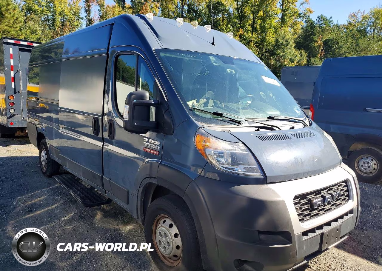 2021 Ram Promaster 3500 Delivery Van VIN:3C6FRVJG2ME503252 - 4