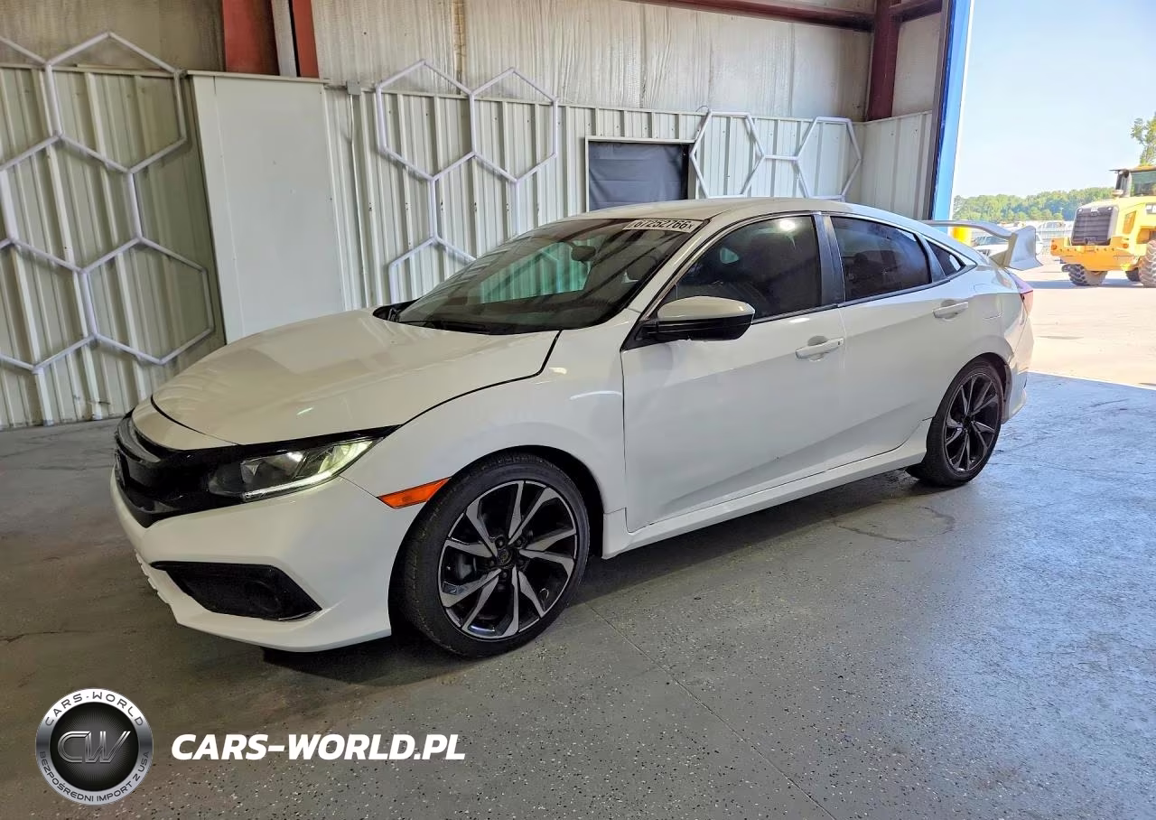 2020 Honda Civic Sport VIN:2HGFC2F88LH581095 - 1