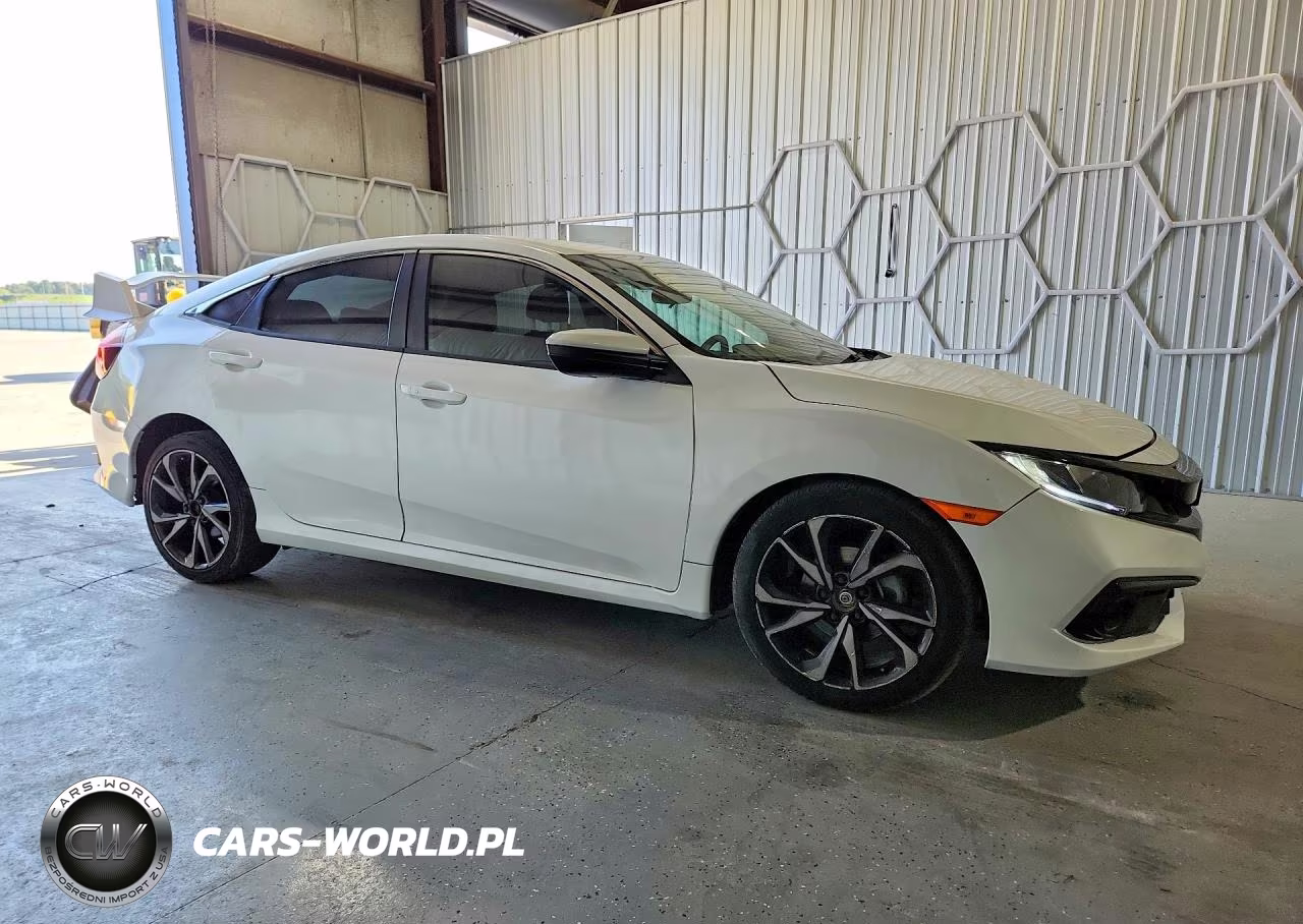 2020 Honda Civic Sport VIN:2HGFC2F88LH581095 - 4