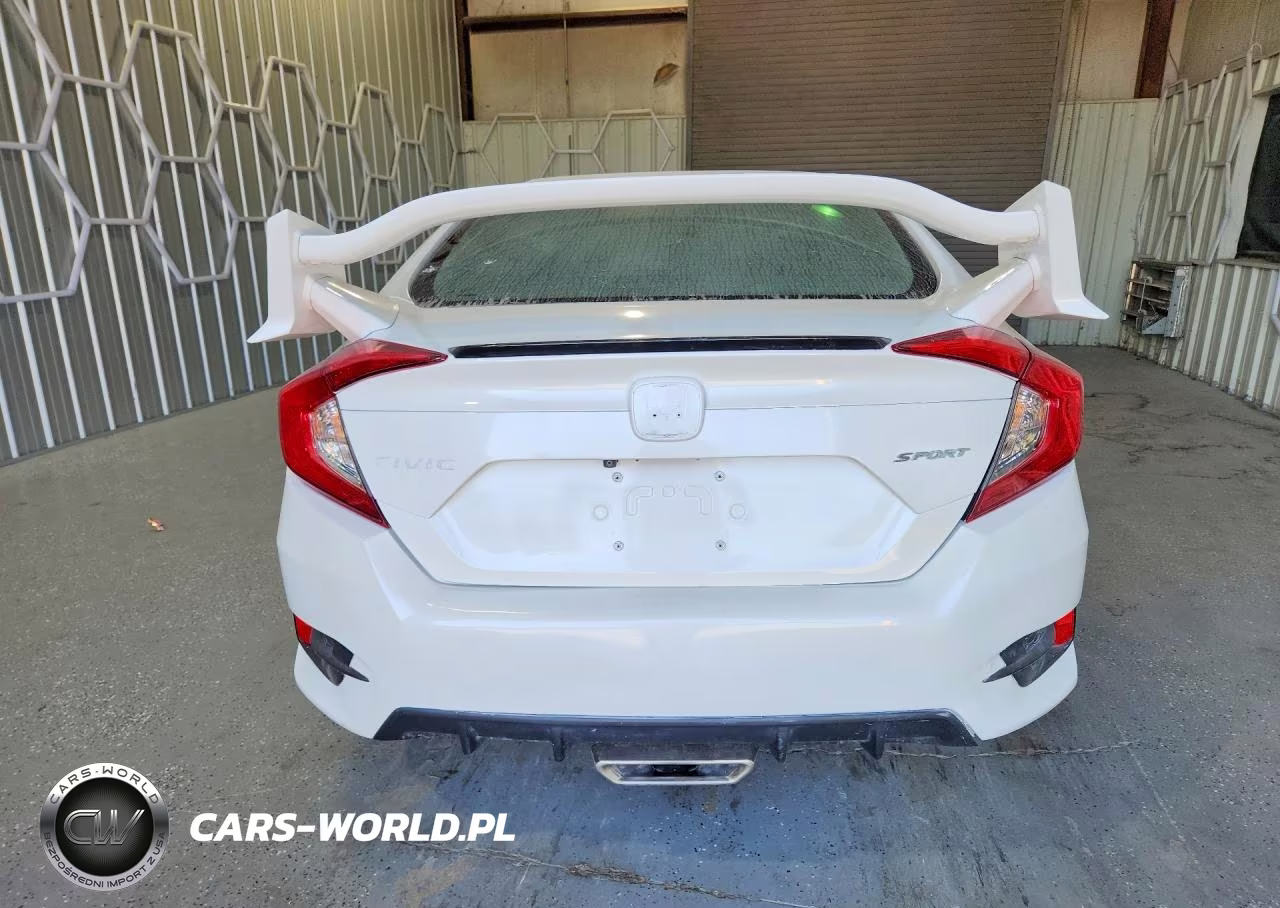 2020 Honda Civic Sport VIN:2HGFC2F88LH581095 - 6