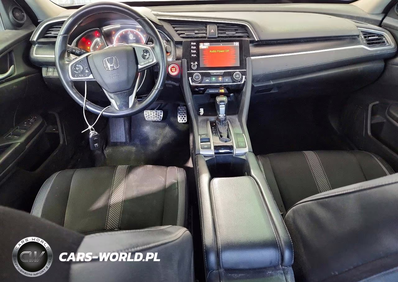 2020 Honda Civic Sport VIN:2HGFC2F88LH581095 - 8