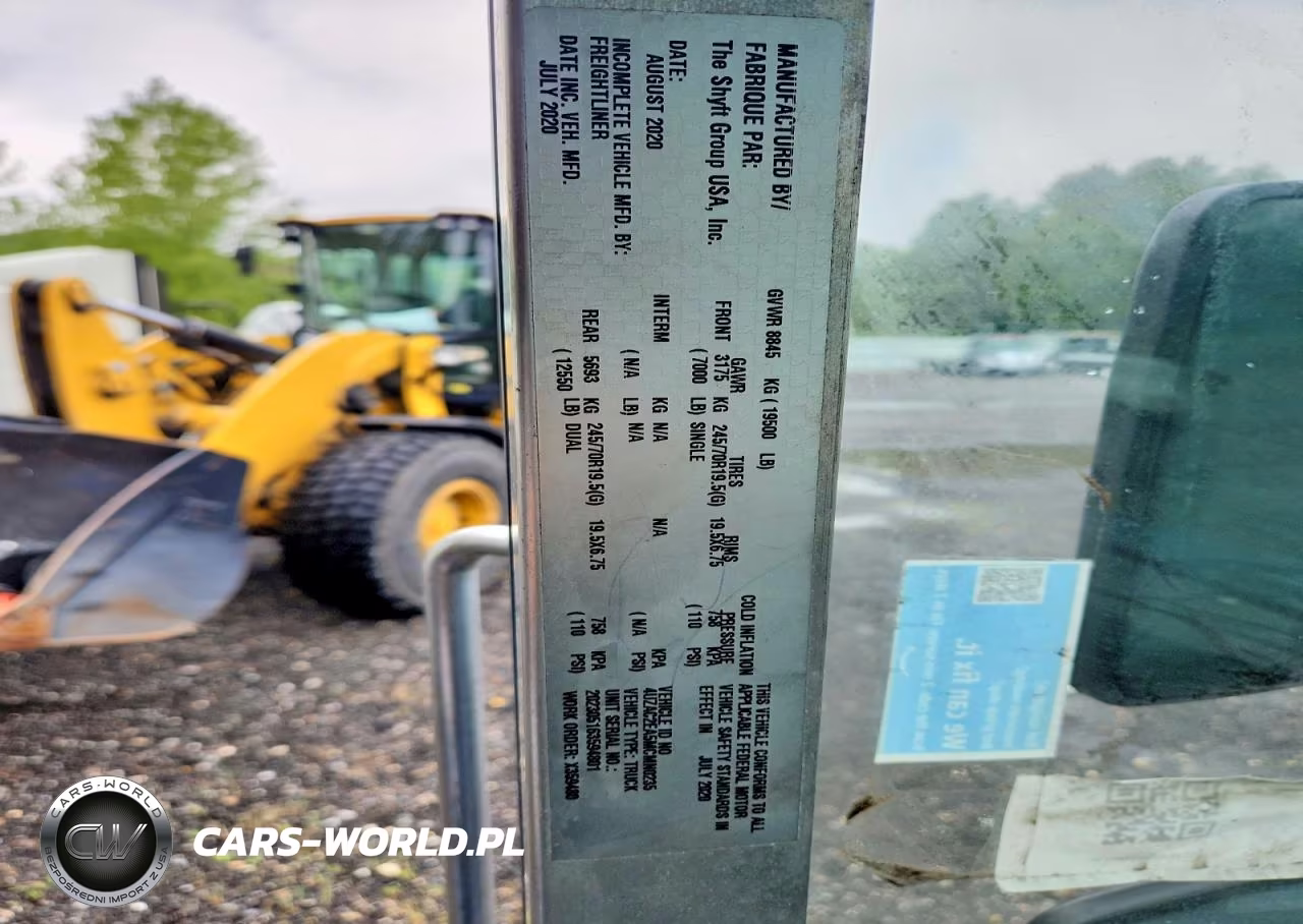 2021 Freightliner Chassis VIN:4UZAC2EA5MCMN0235 - 13