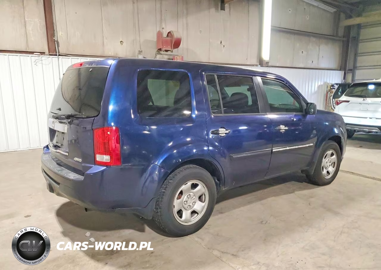 2013 Honda Pilot Lx VIN:5FNYF4H2XDB008001 - 3