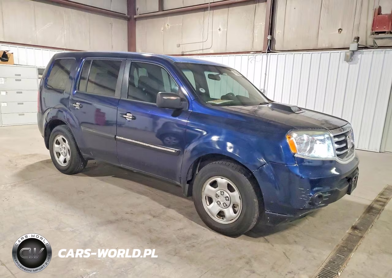 2013 Honda Pilot Lx VIN:5FNYF4H2XDB008001 - 4